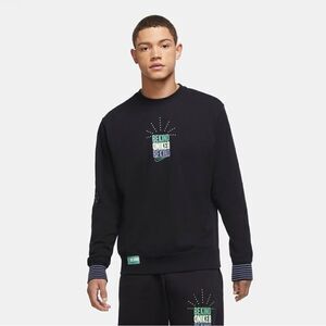 NIKE Sportswear Club Men's French Terry Crew In Black